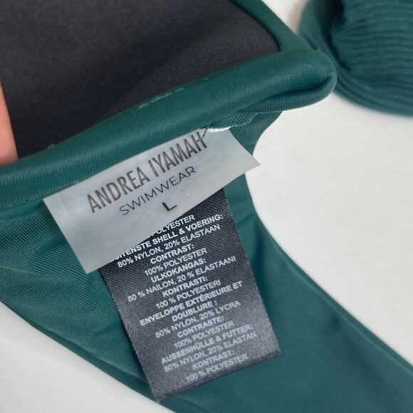Andrea Iyamah Bikini Set Salama Green - Picture 6 of 15